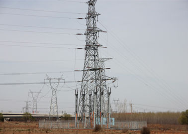 Galvanisierte Strom-Masten, Getriebe-Stahlturm für Energie-obenliegende Linie