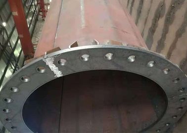 ASTM A36 Steel Tube Tower , Monopole High Voltage Transmission Towers