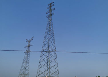 4 Beine obenliegendes Electric Power ragen, Hochspannung Q345B/Q235B-Stahlsorte-elektrische Türme hoch