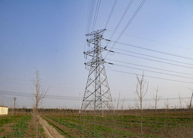 4 Beine obenliegendes Electric Power ragen, Hochspannung Q345B/Q235B-Stahlsorte-elektrische Türme hoch