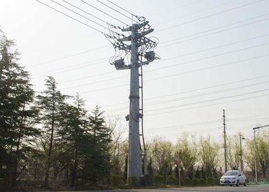 Konischer Monopole Freileitungsmast, 13m einmal bildender Monopole Stahlturm
