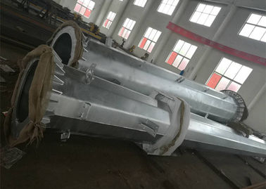 Konischer Monopole Freileitungsmast, 13m einmal bildender Monopole Stahlturm