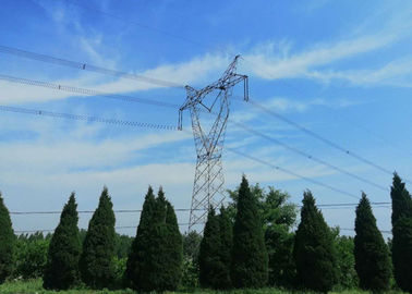 4 Legs Angular 220KV Q345B Transmission Power Pylons